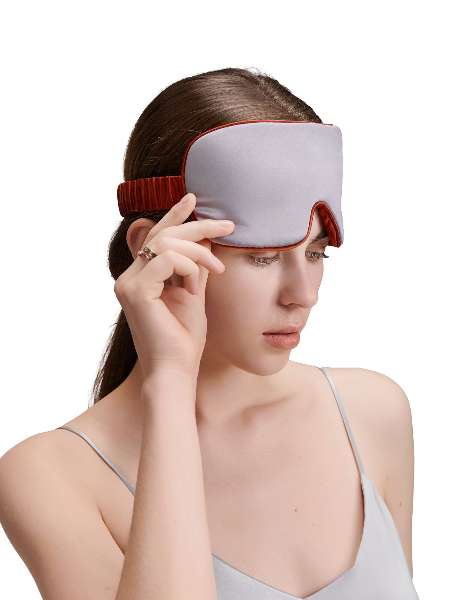 Luxurious 100% Mulberry Silk Sleep Eye Mask Double-sided Color