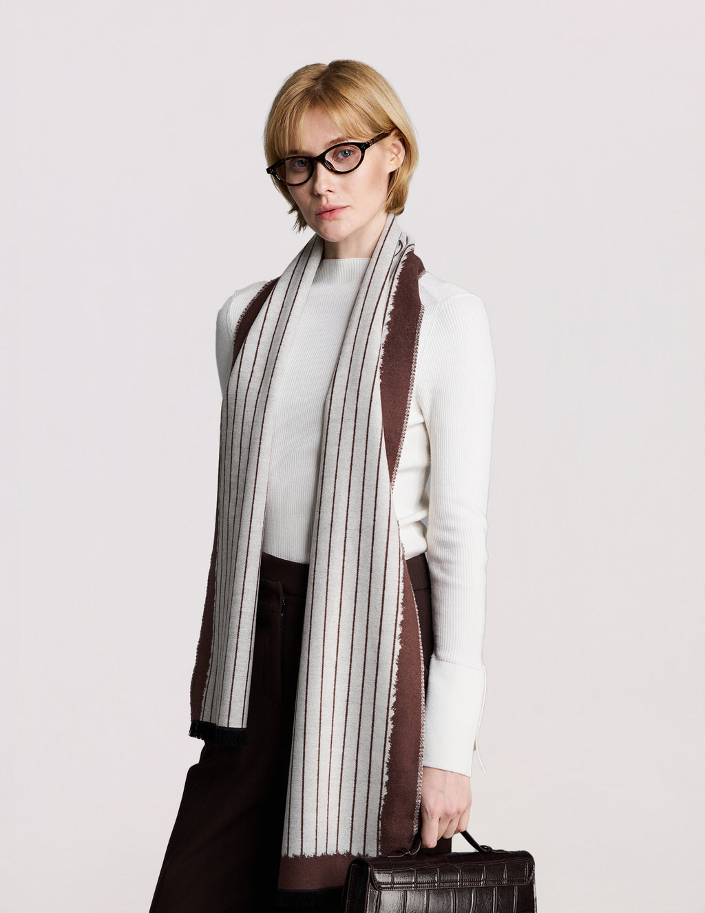 100% Mulberry Silk Scarves for Women, 71"x12"