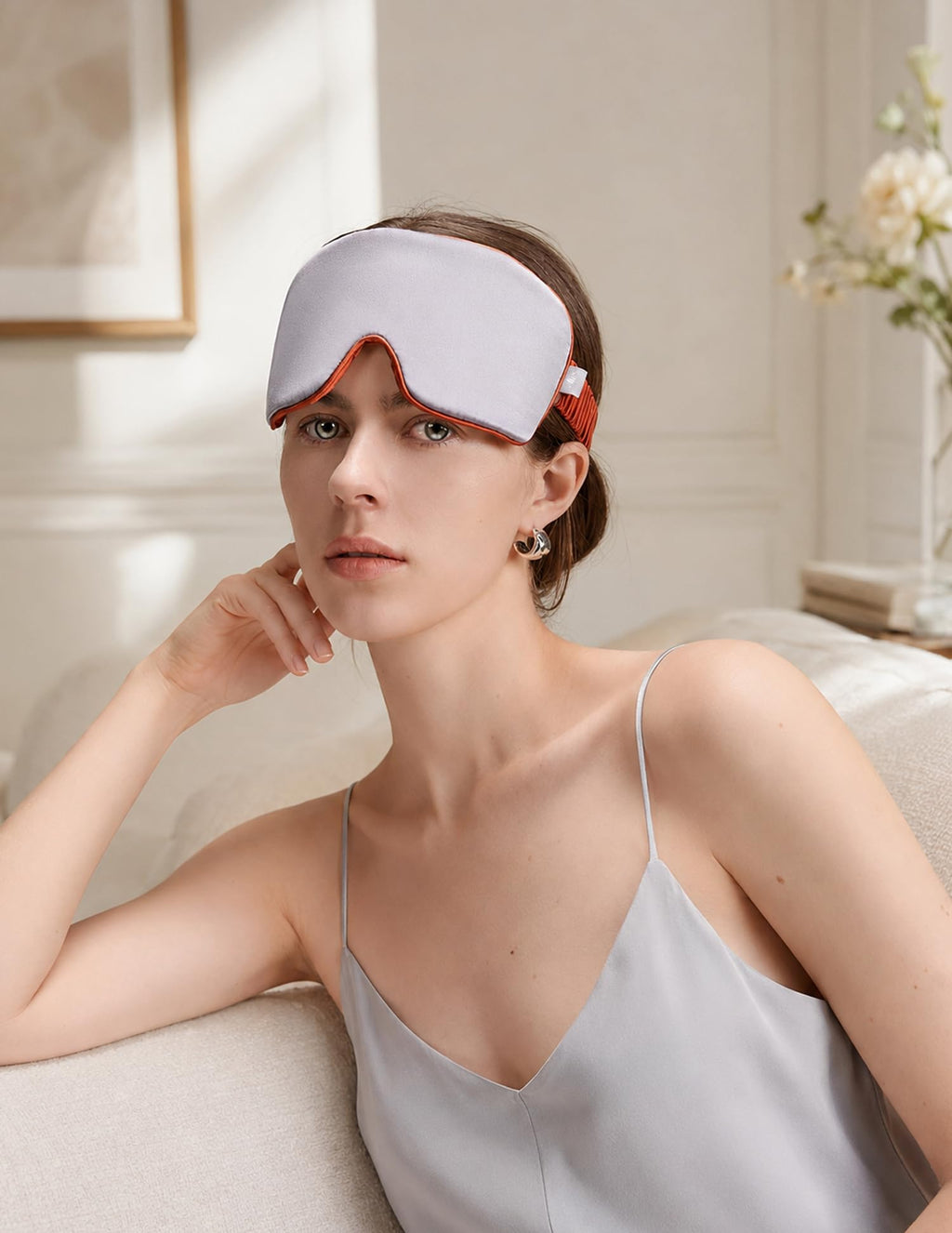 Luxurious 100% Mulberry Silk Sleep Eye Mask Double-sided Color